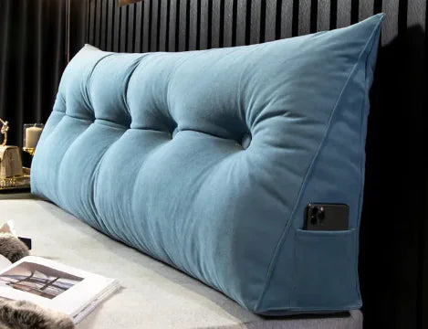 Comfy Bedside Cushion Sofa Large Back WEM Support (www.WEM.support)