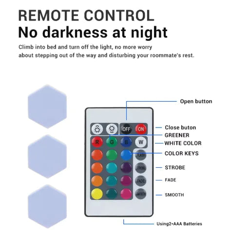 Ripple Glow RGB Night Lamp WEM Support (www.WEM.support)