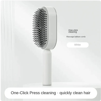 Women’s 3D Hair Growth Self-Cleaning Hair Brush WEM Support (www.WEM.support)