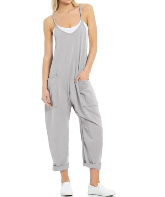 Ladies' Comfy Knit Jumpsuit - Catch Cards