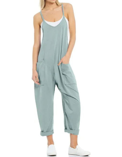 Ladies' Comfy Knit Jumpsuit - Catch Cards