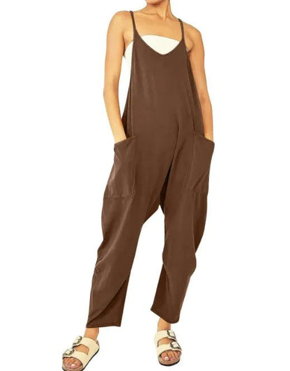 Ladies' Comfy Knit Jumpsuit - Catch Cards