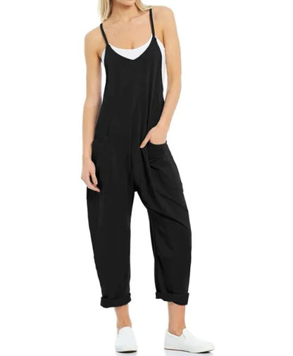 Ladies' Comfy Knit Jumpsuit - Catch Cards