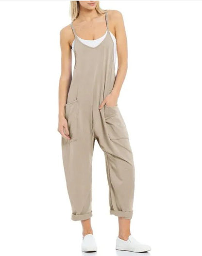 Ladies' Comfy Knit Jumpsuit - Catch Cards