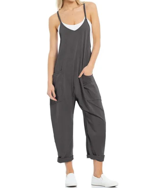 Ladies' Comfy Knit Jumpsuit - Catch Cards