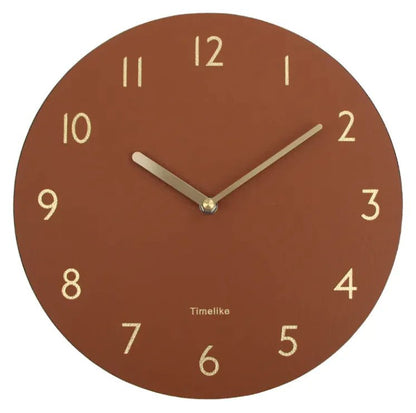 Leather Wall Clock - Catch Cards