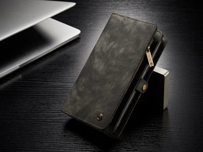 Leather Wallet Phone Case For Samsung - Catch Cards