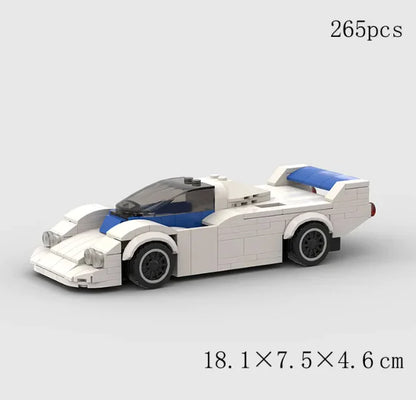 Kids Sports Car Building Set