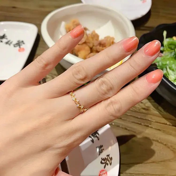 Light Luxury S925 Sterling Silver Fashion Ring - Catch Cards