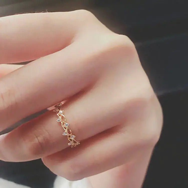 Light Luxury S925 Sterling Silver Fashion Ring - Catch Cards