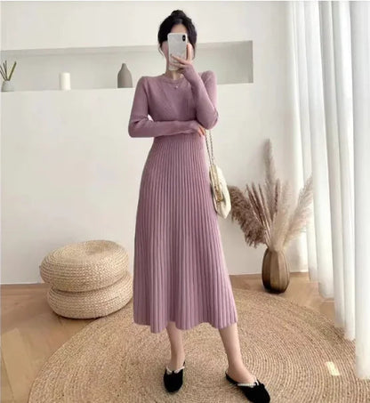 Women's Slim Fit Wool A-Line Mid-Length Skirt WEM Support (www.WEM.support)