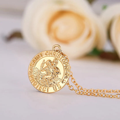 Saint Christopher Necklace WEM Support (www.WEM.support)