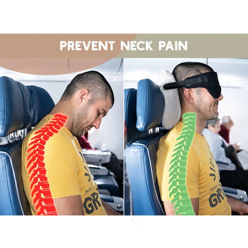 Travel Eyeshade Office Lunch Break Sleep WEM Support (www.WEM.support)