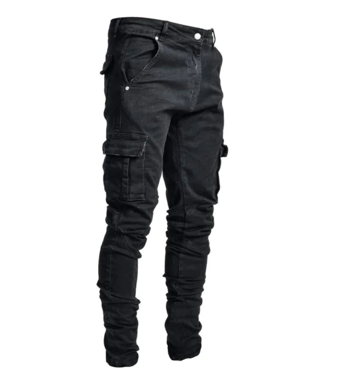 Skinny Jeans With Side Pockets And Feet For Men WEM Support (www.WEM.support)