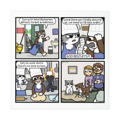 Cafe de Cat Print WEM Support (www.WEM.support)