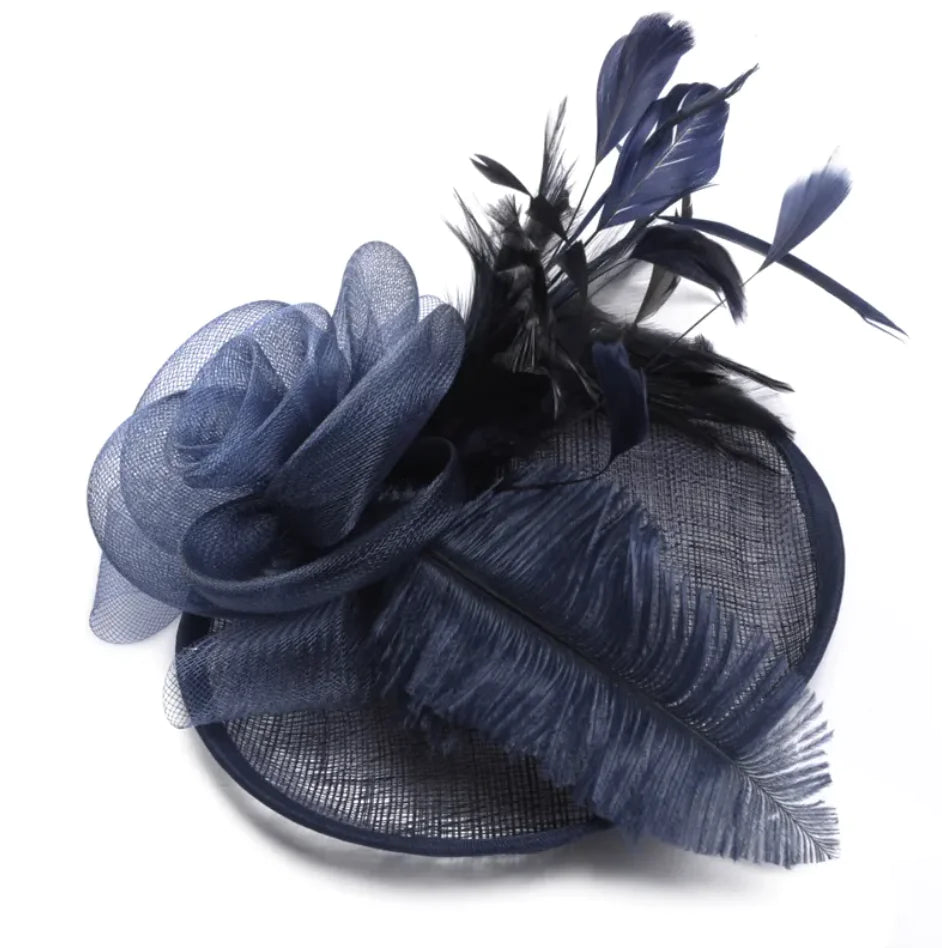 Hemp Yarn Ostrich Wool Banquet Top Hat HejK.com