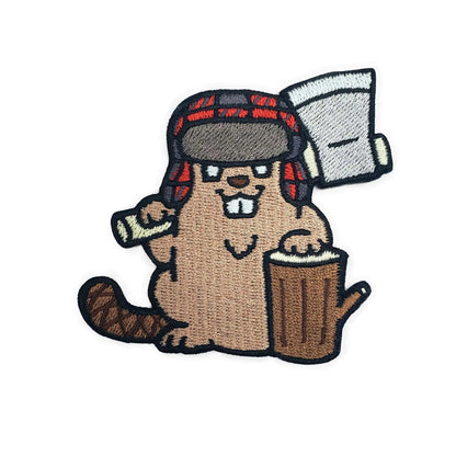 Lumberjack Beaver Patch - Catch Cards