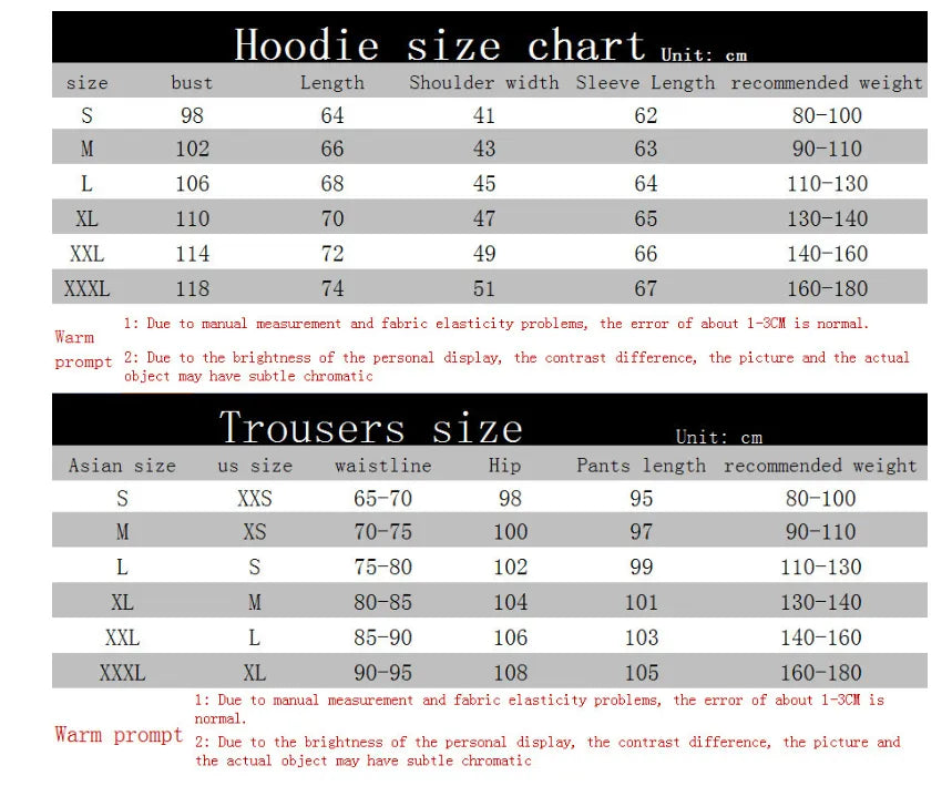 Fleece Hoodie Casual Sports Two-piece Set WEM Support (www.WEM.support)