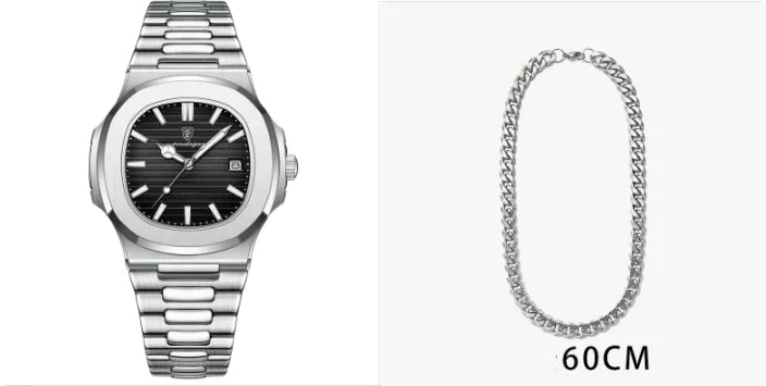 Waterproof Men's Quartz Watch WEM Support (www.WEM.support)