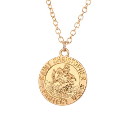 Saint Christopher Necklace WEM Support (www.WEM.support)