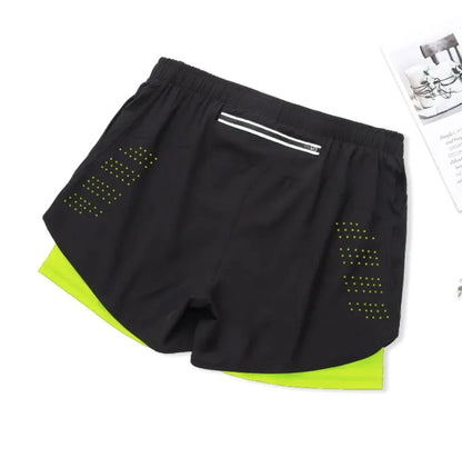 Men's Double-Layer Sports Shorts HejK.com