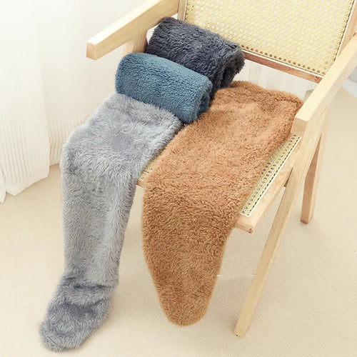Over Knee Fuzzy Warm Winter Socks WEM Support (www.WEM.support)