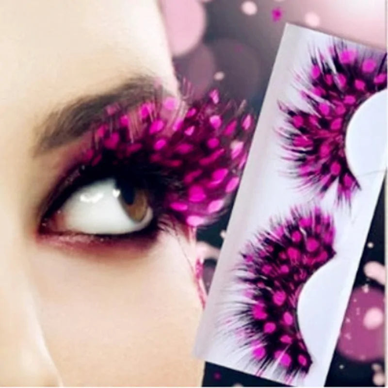 Vibrant Cosplay Eyelashes WEM Support (www.WEM.support)