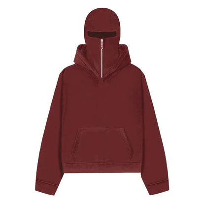 UrbanEdge Double Hood Cardigan WEM Support (www.WEM.support)