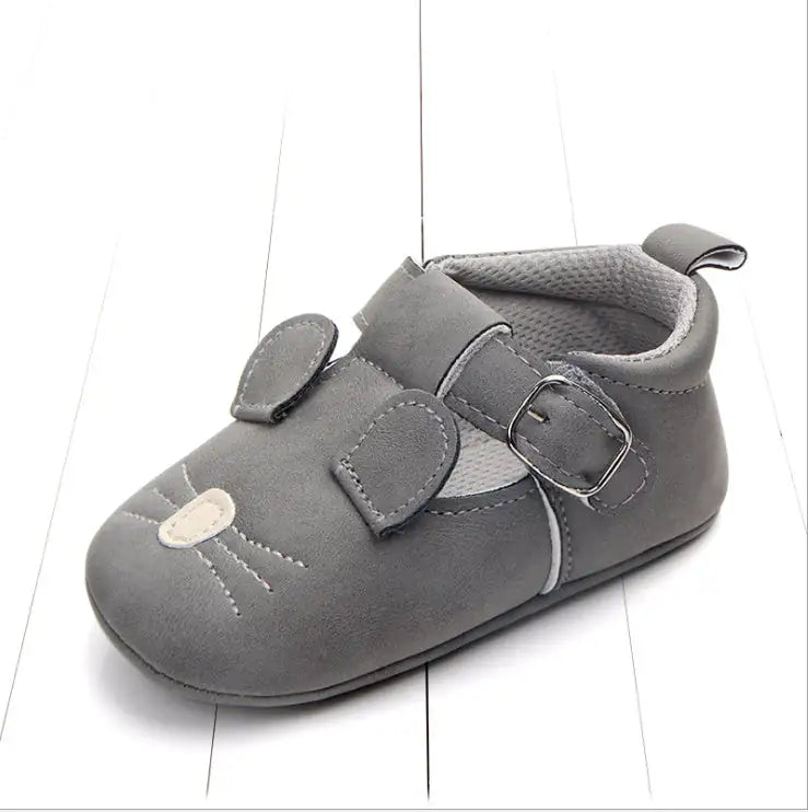 Spring and autumn cartoon animal baby shoes matte leather non-slip soft bottom baby shoes wholesale 0884 WEM Support (www.WEM.support)