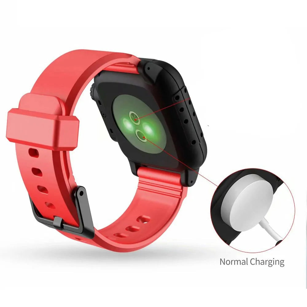 Waterproof Box Case Strap For Apple Watch WEM Support (www.WEM.support)