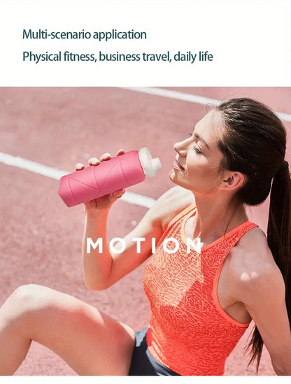 Copo de Água Dobrável de Silicone Portátil