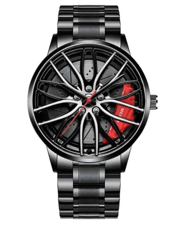 Vacuum Plating Wheel Style Watch WEM Support (www.WEM.support)