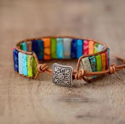 Color Burst Positivity Bracelet WEM Support (www.WEM.support)
