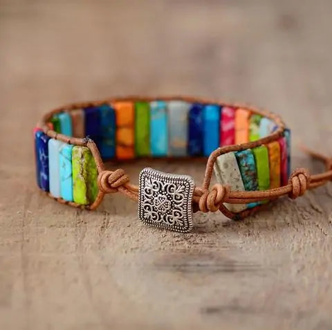 Color Burst Positivity Bracelet WEM Support (www.WEM.support)