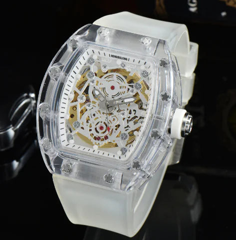 Men's New Automatic Waterproof Hollow Mechanical Watch WEM Support (www.WEM.support)