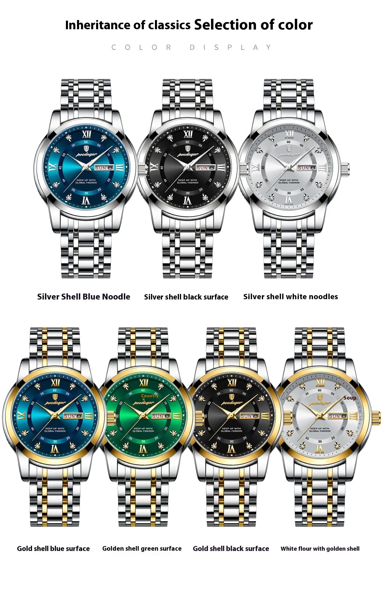 Waterproof Luminous Men's Watch WEM Support (www.WEM.support)