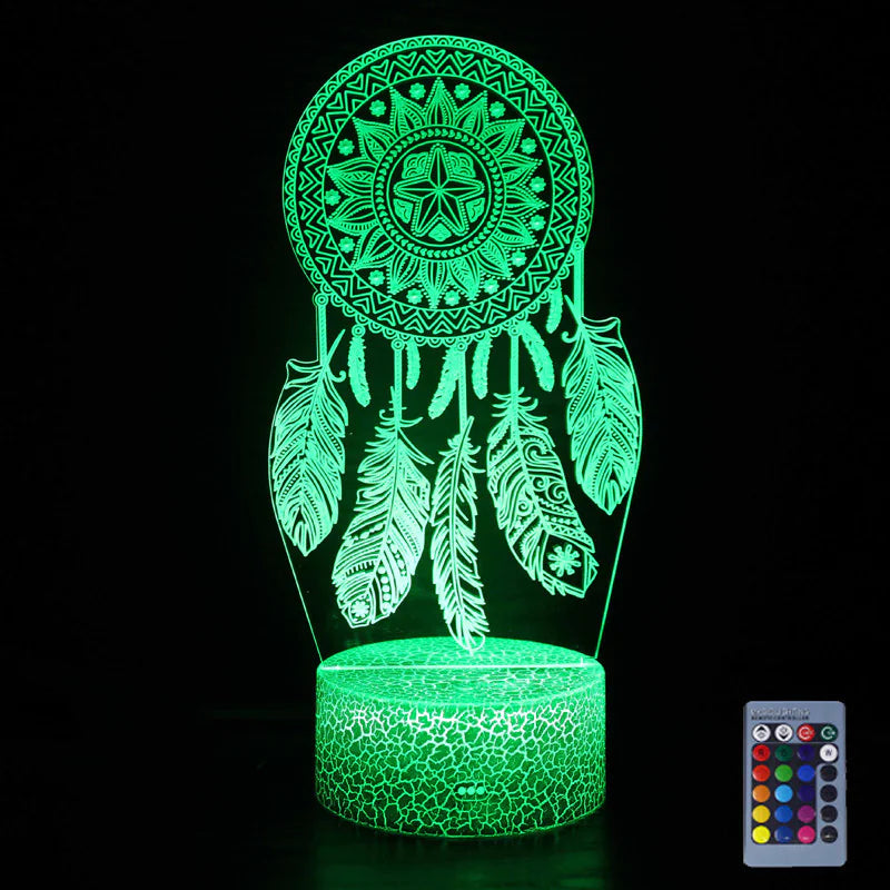3D Illusion Night Light WEM Support (www.WEM.support)