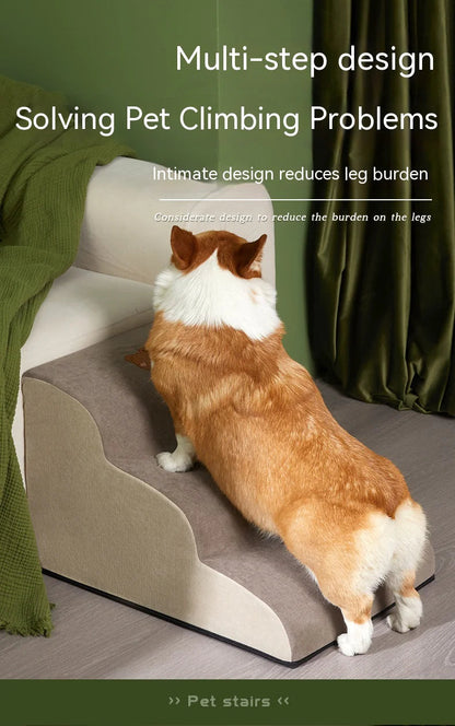 Pet Dog Slope Ladder WEM Support (www.WEM.support)