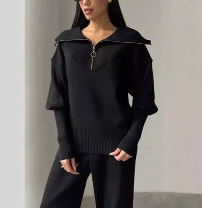 Women’s Sporty Zipper Suit WEM Support (www.WEM.support)