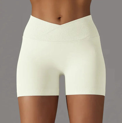 Women's Fashion Simple High Waist Shorts WEM Support (www.WEM.support)