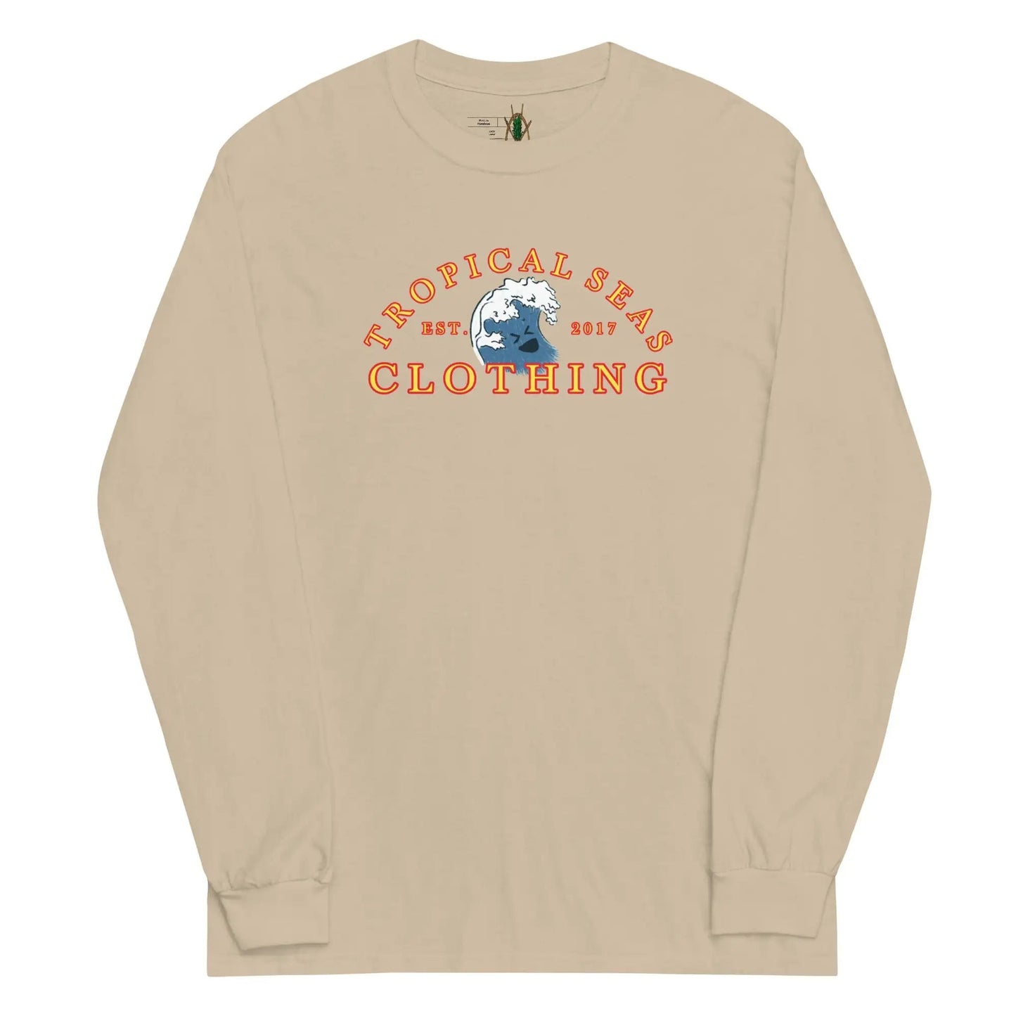 Men's Good Vibe Wave Long Sleeve Shirt - Catch Cards