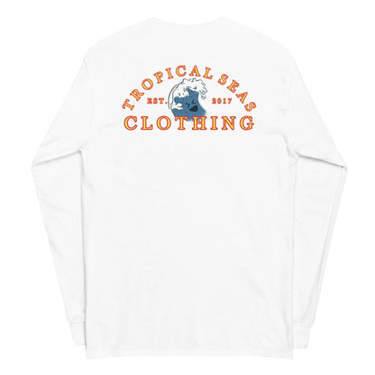 Men's Good Vibe Wave Long Sleeve Shirt - Catch Cards