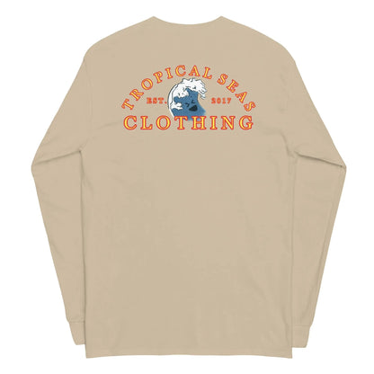 Men's Good Vibe Wave Long Sleeve Shirt - Catch Cards