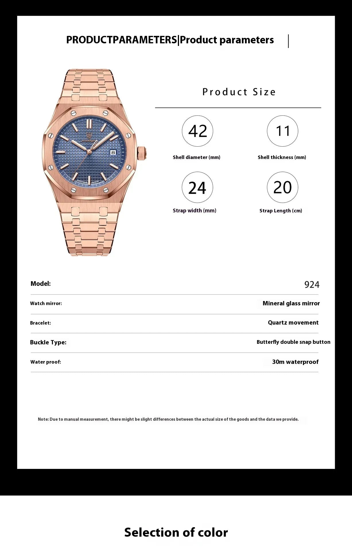 Men's Luminous Waterproof Quartz Watch - Catch Cards