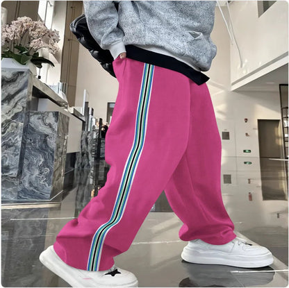 Men's Plaid Casual Sports Trousers - Catch Cards