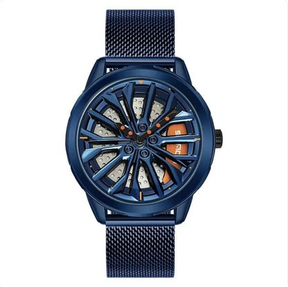 Men's Wheel Series Lucky Fashion Watch - Catch Cards