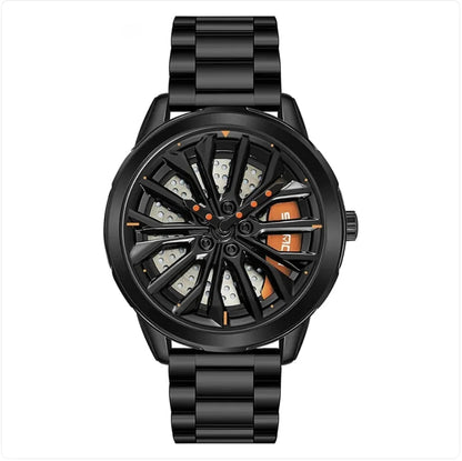 Men's Wheel Series Lucky Fashion Watch - Catch Cards