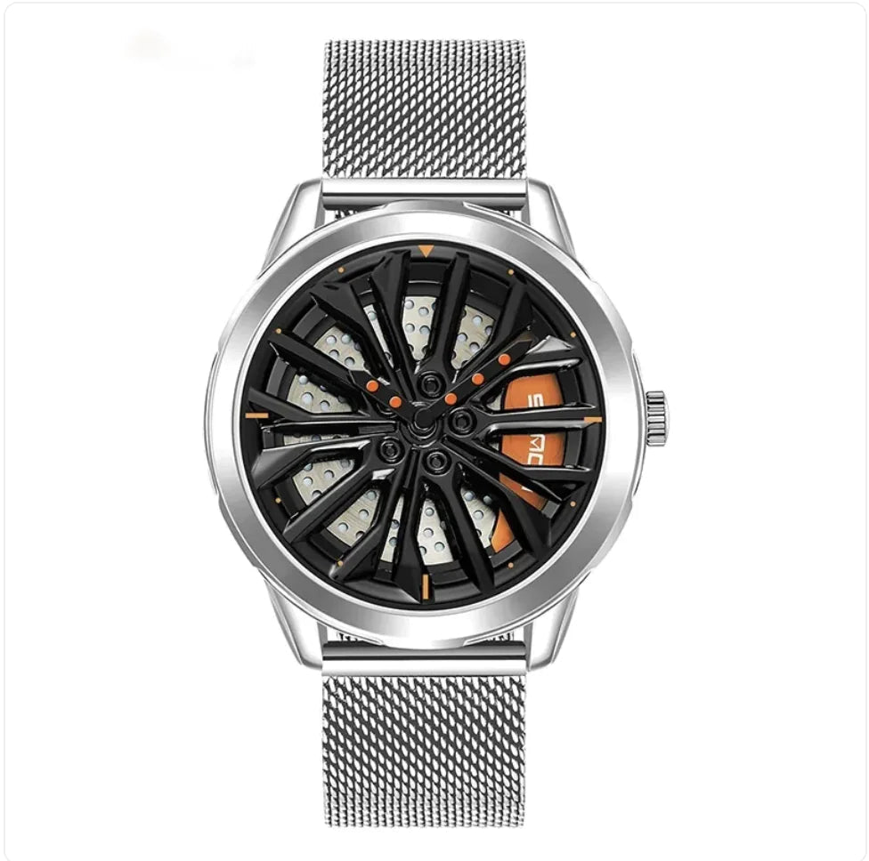 Men's Wheel Series Lucky Fashion Watch - Catch Cards