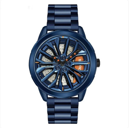 Men's Wheel Series Lucky Fashion Watch - Catch Cards