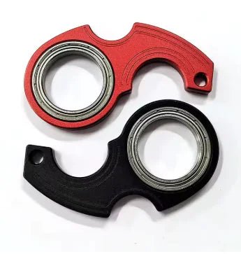 Metal Texture Rotating Keychain - Catch Cards